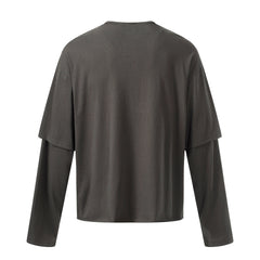 CapCabin Layered Graphic Long Sleeve Tee