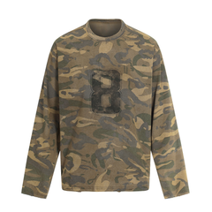 CapCabin Camo Graphic Long Sleeve Tee
