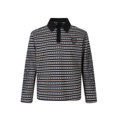 CapCabin Heritage Stripe Long Sleeve Polo