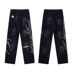 Hellstar American Washed Vintage Streetwear Pants