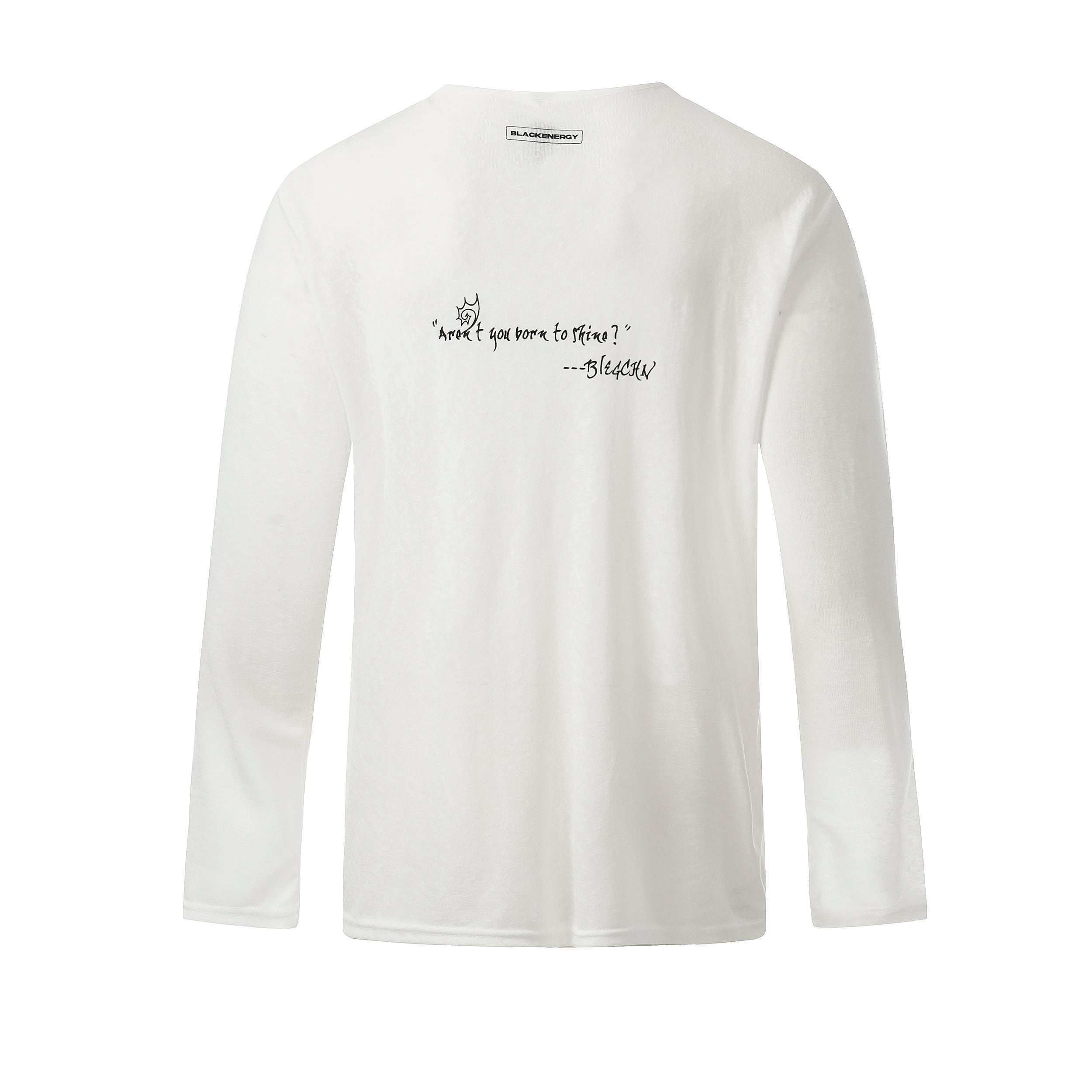 CapCabin Graphic Long Sleeve Henley Tee