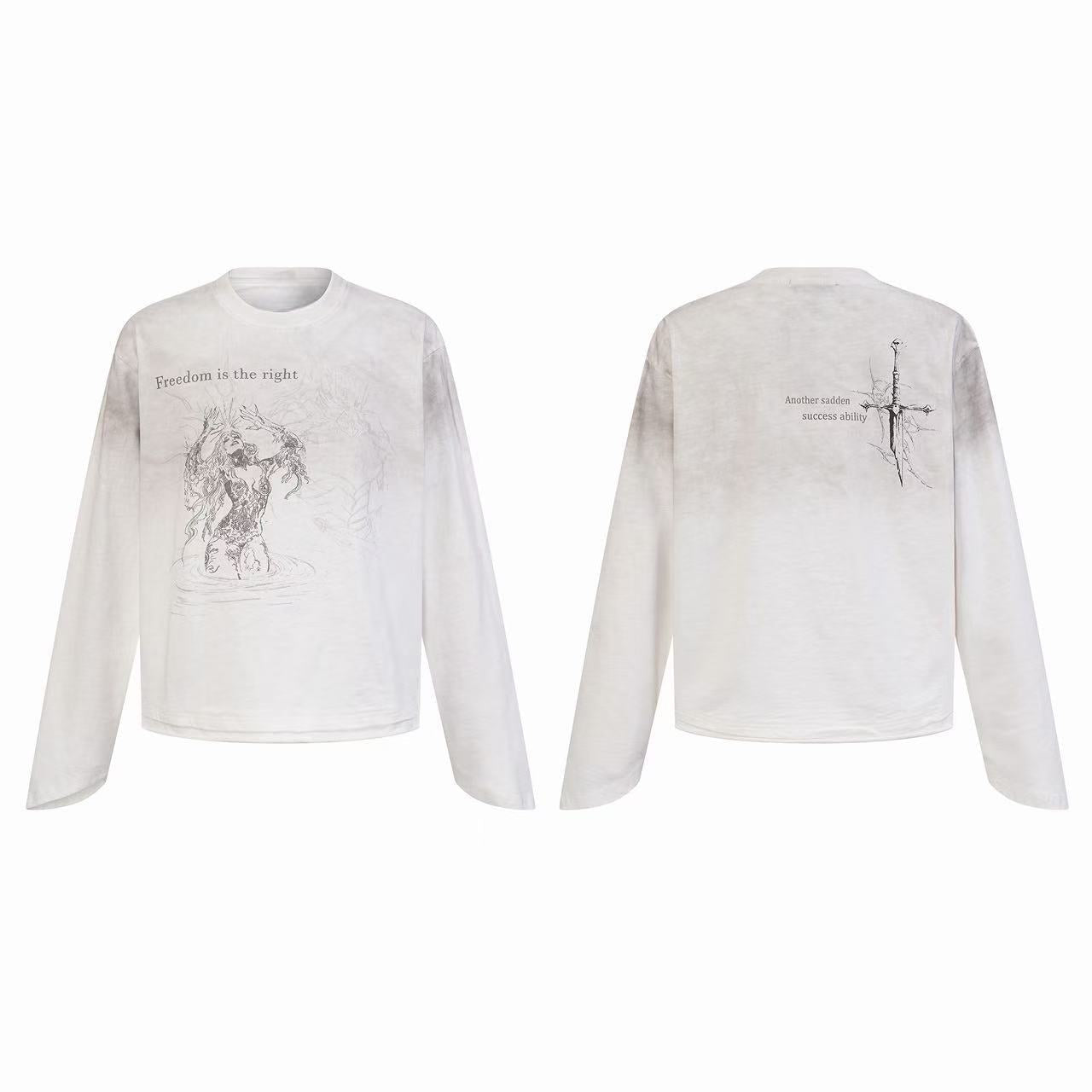 CapCabin “Freedom Sketch Long Sleeve Tee”