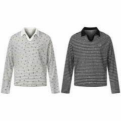 CapCabin “Star Stripe Long Sleeve Polo”
