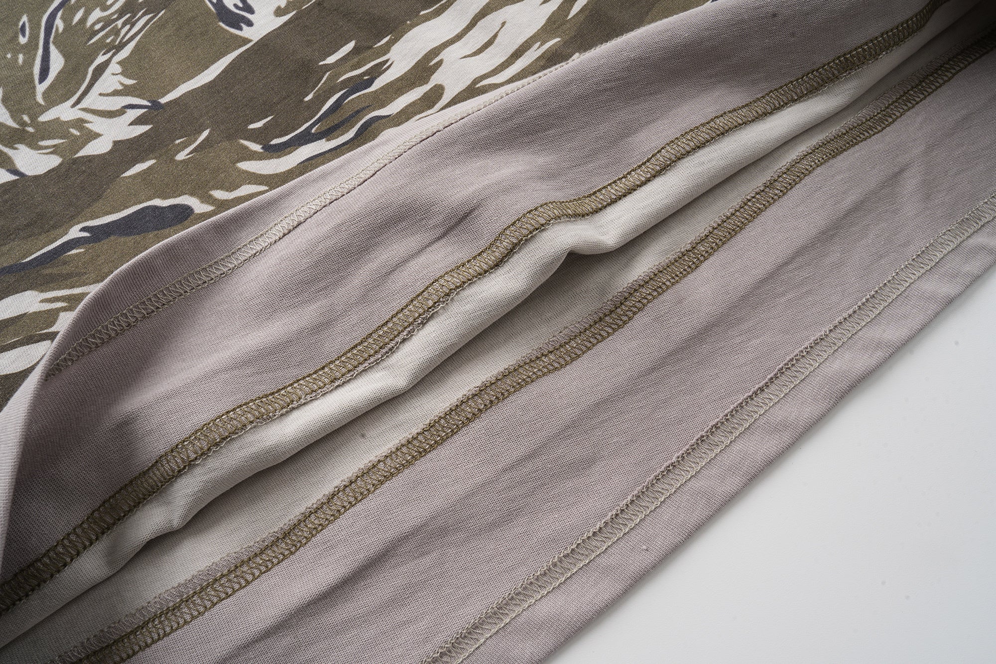 CapCabin Camo Layered Long Sleeve Tee*