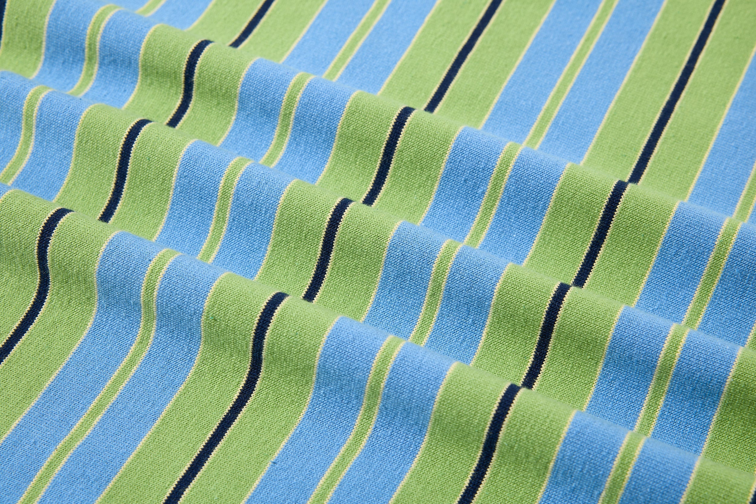 CapCabin Striped Graphic Layered Polo