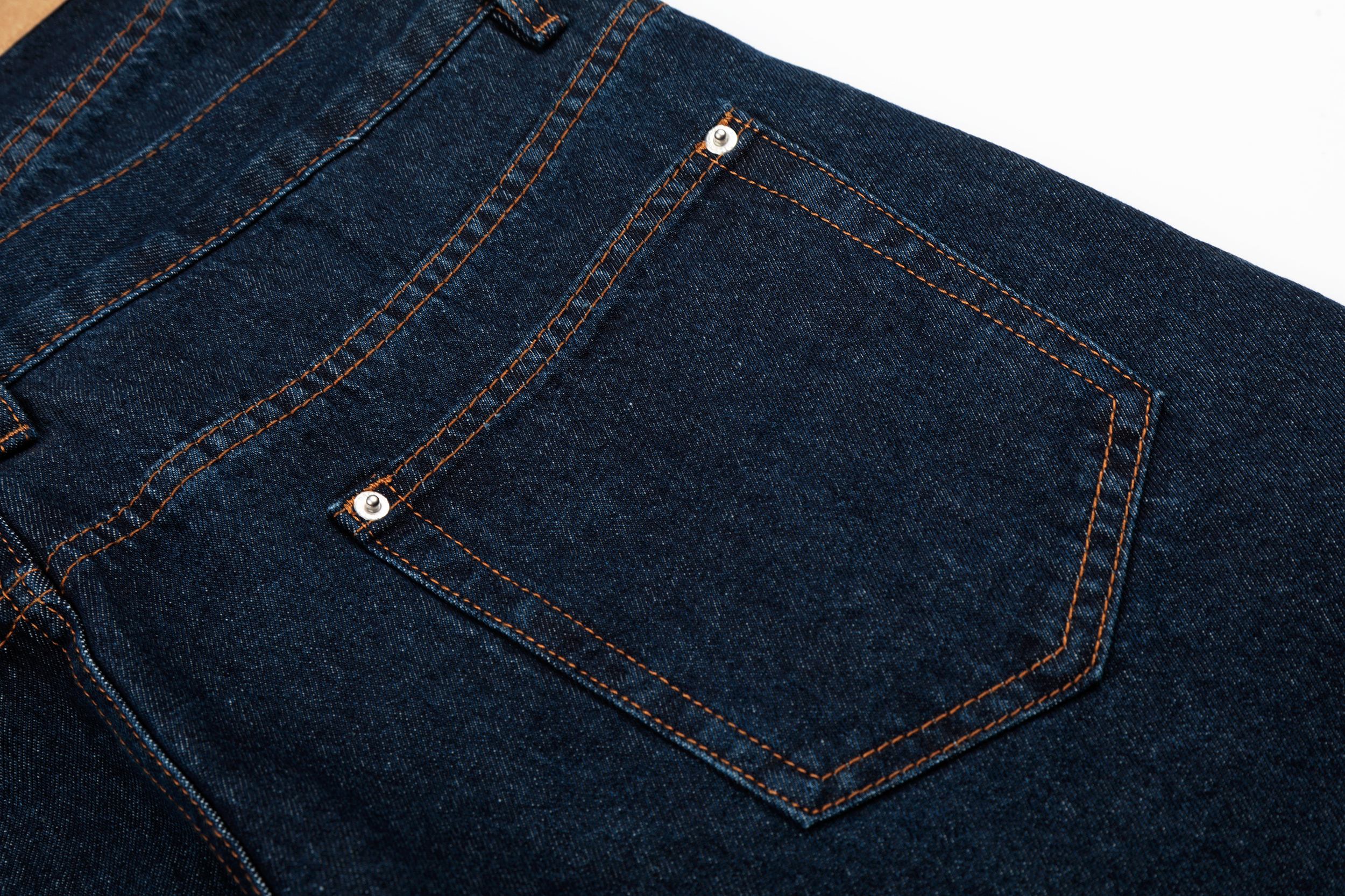 CapCabin “Layered Panel Denim Shorts”