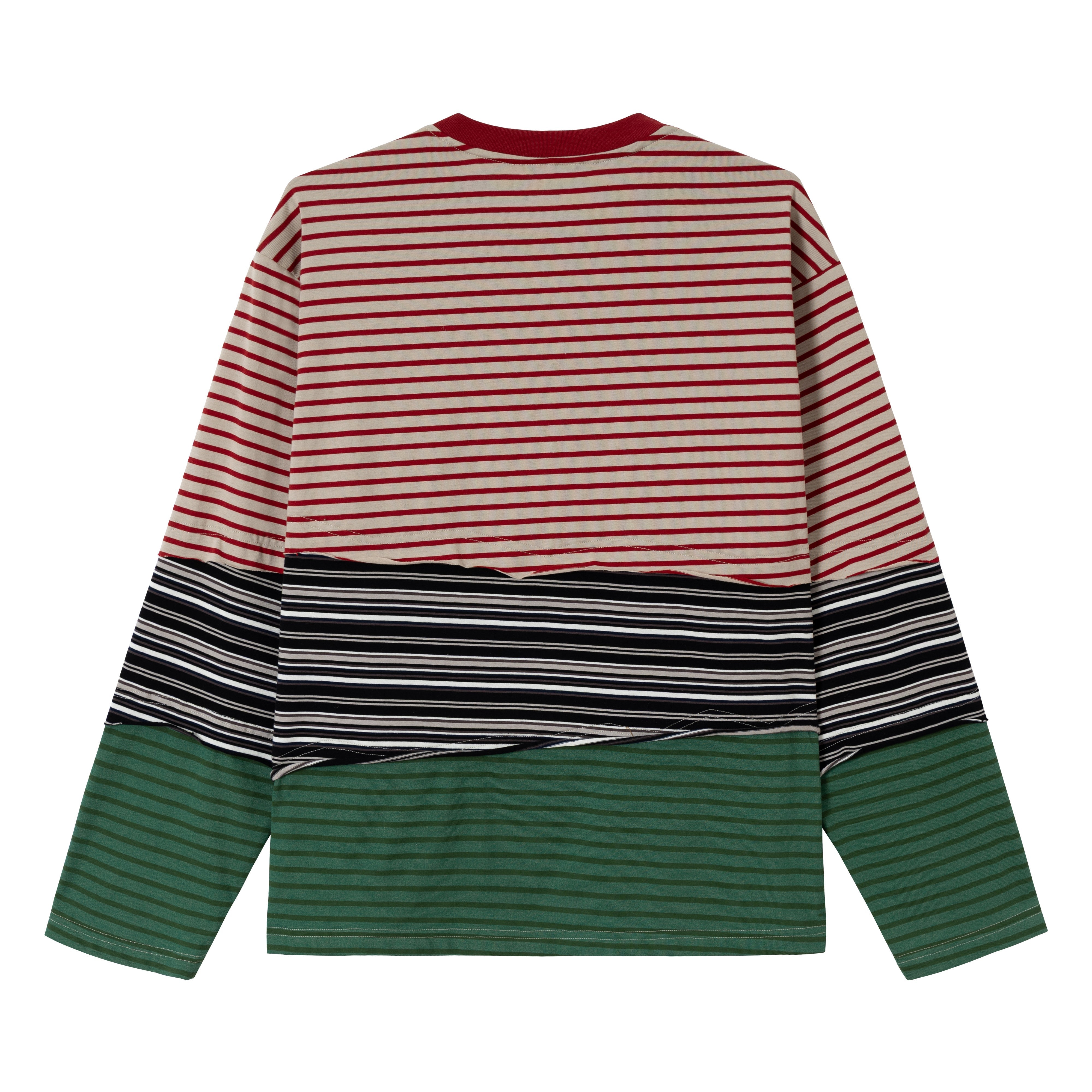 CapCabin Striped Long Sleeve Tee