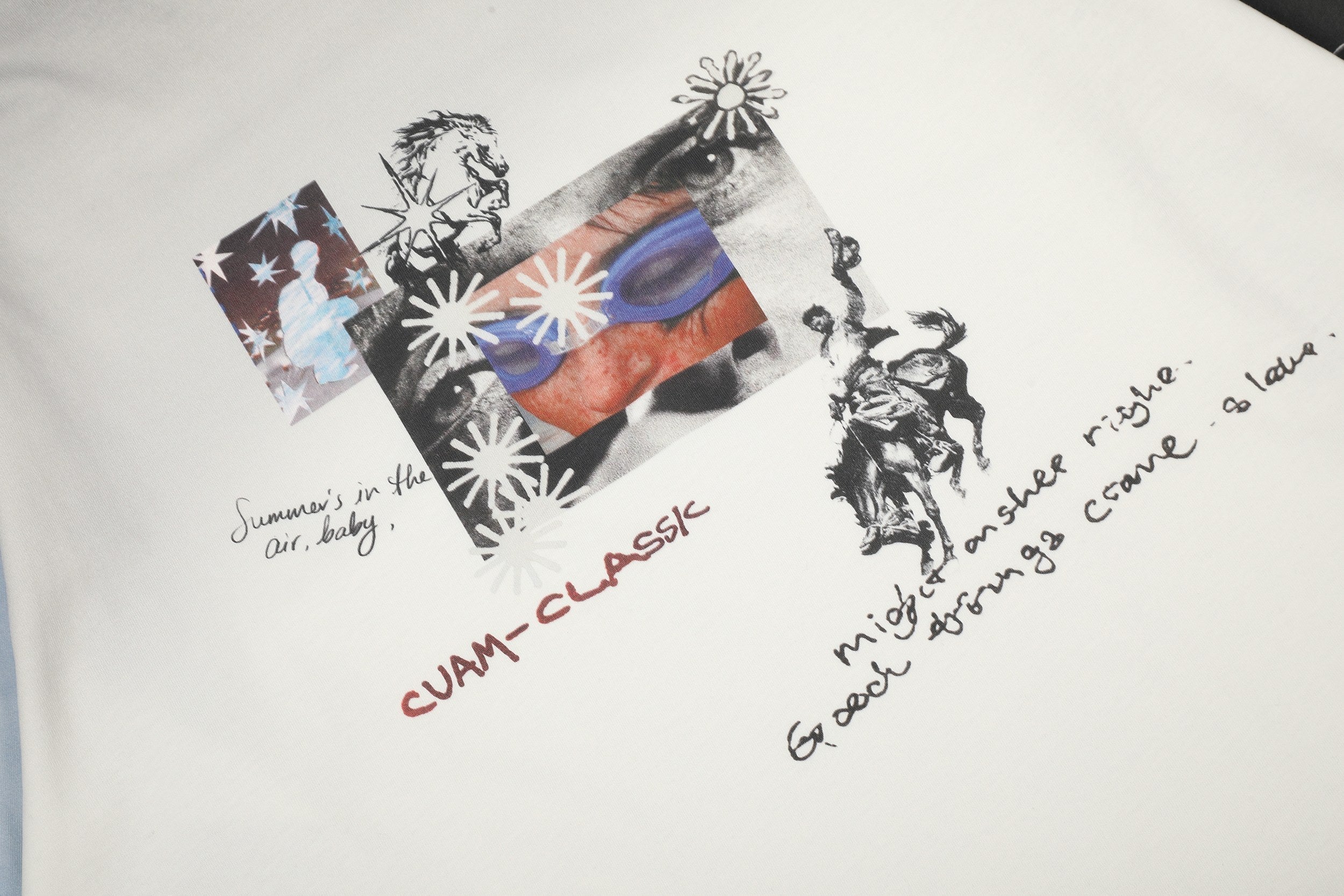CapCabin “Vintage Collage Long Sleeve Tee”