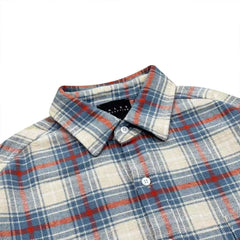FALSE PERCEPTION Plaid Graphic Shirt Jacket