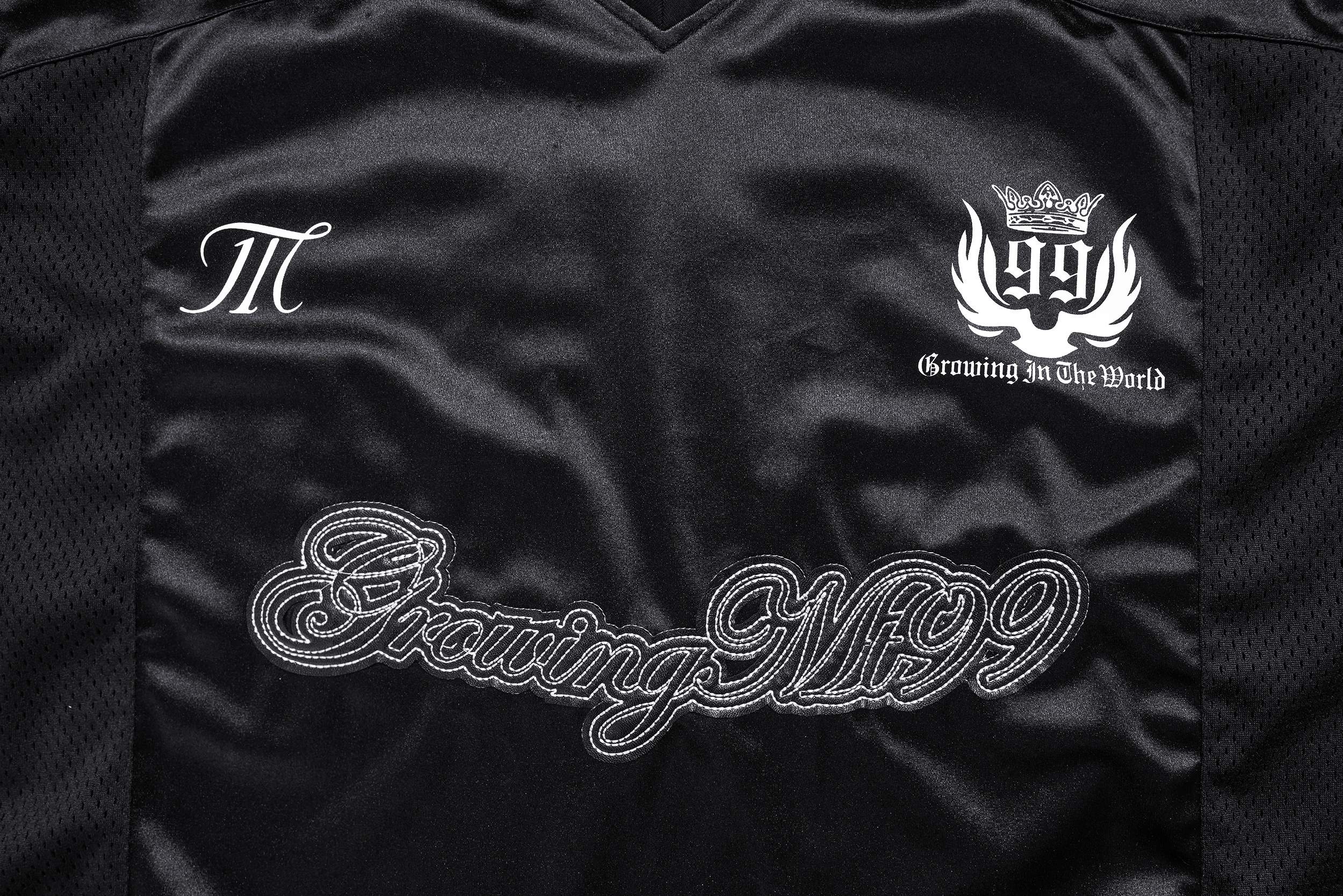 CapCabin Studded Varsity Long Sleeve Jersey