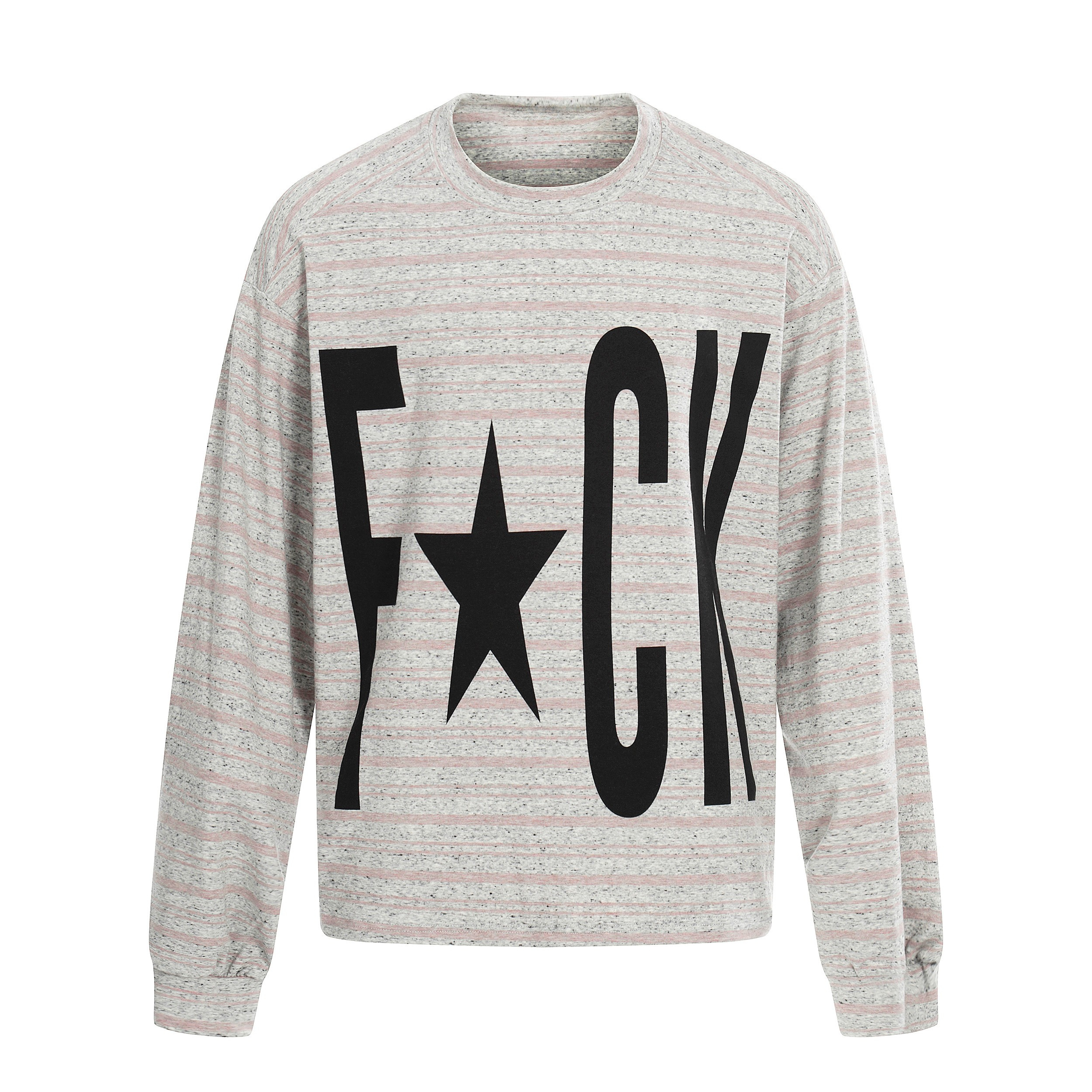 CapCabin Graphic Striped Long Sleeve Tee