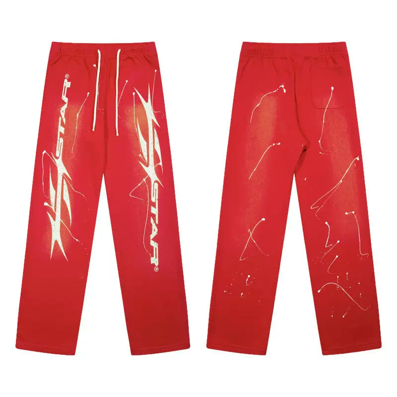 Hellstar American Washed Retro Streetwear Pants