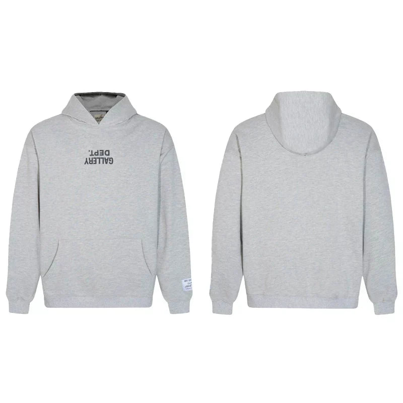 Gallery Dept. Grey Logo Hoodie