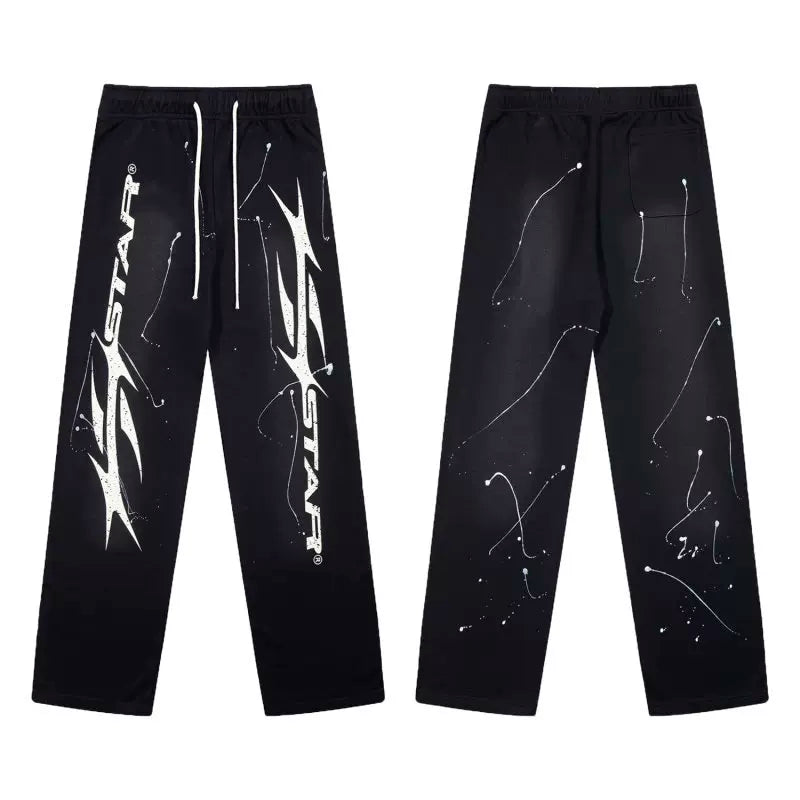 Hellstar Washed American Retro Vintage Pants