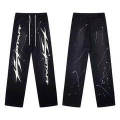 Hellstar Washed American Retro Vintage Pants