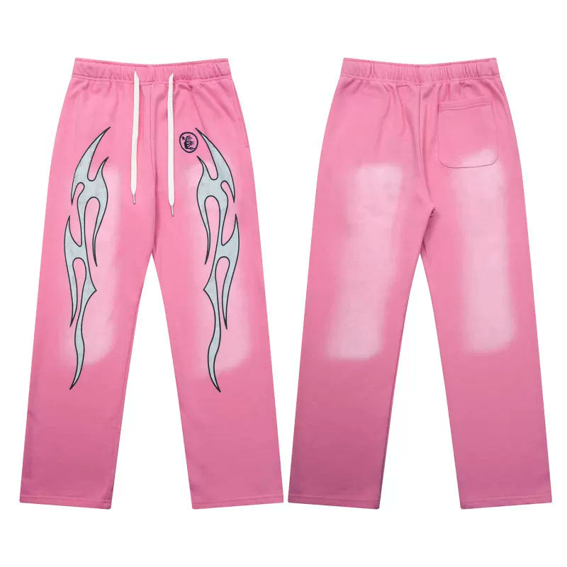 Hellstar American Retro Vintage Washed Pants