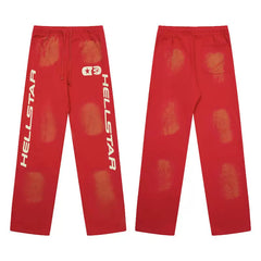 Hellstar Retro Washed American Streetwear Pants