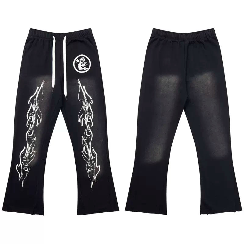 Hellstar Washed Retro American Street Trousers