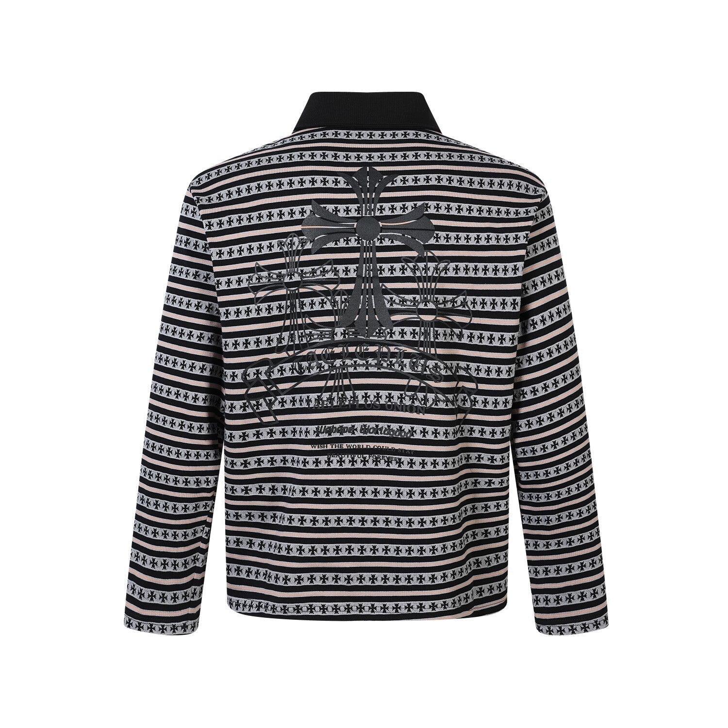 CapCabin Heritage Stripe Long Sleeve Polo
