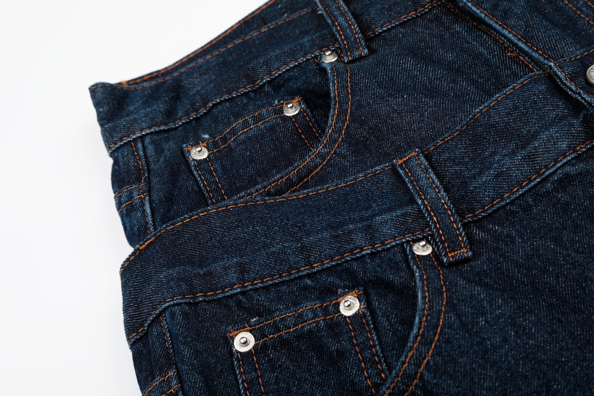 CapCabin “Layered Panel Denim Shorts”